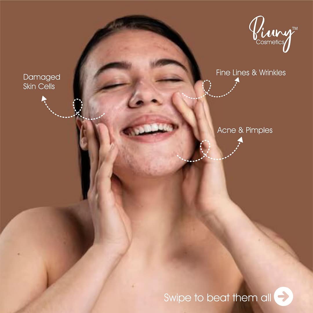 Piuny Cosmetics Green Tea, Matcha & Green Coffee Purifying Face Wash - 100ml - Image 6