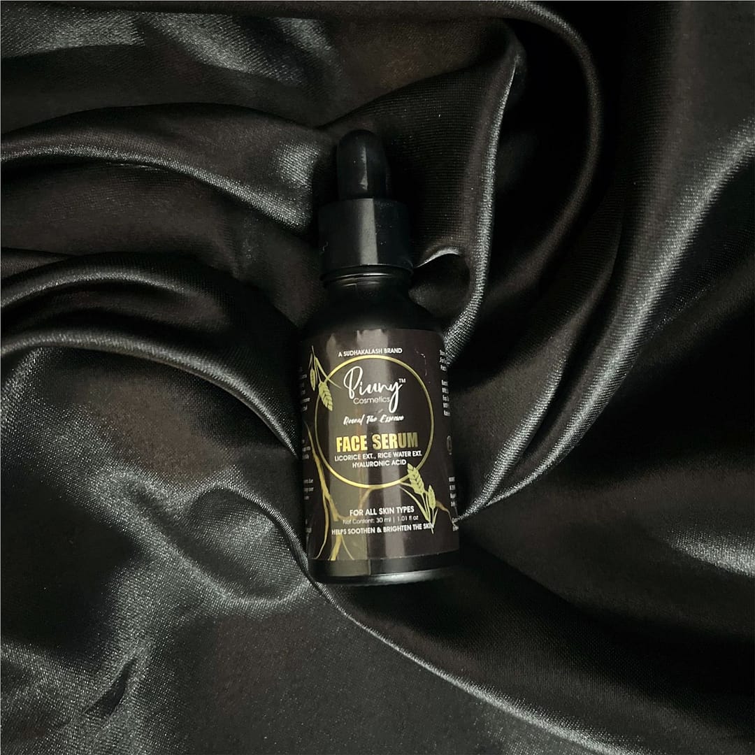 Piuny Cosmetics Hydrating Rice Water & Hyaluronic Acid Face Serum - 30ml - Image 4