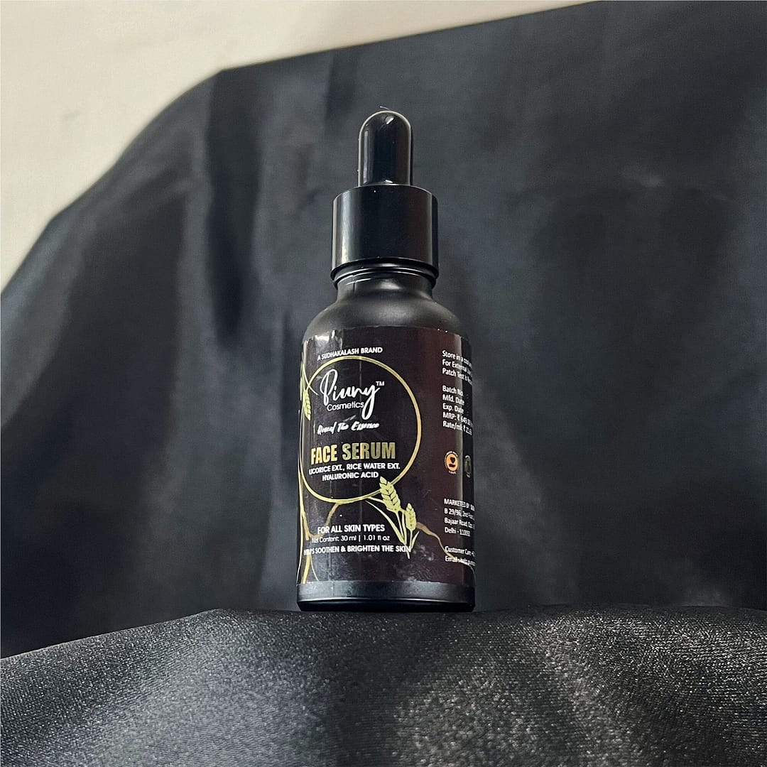 Piuny Cosmetics Hydrating Rice Water & Hyaluronic Acid Face Serum - 30ml - Image 5