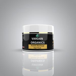 VARDAN ORGANICS Protein Recharge Hair Pack – Hair Fall Control & Dandruff Treatment  150g (For All Hair Types)