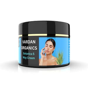 VARDAN ORGANICS Botanica 5-Way Cream (100g) | Anti-Aging Night Cream | Hydrates & Brightens Skin | Collagen Boost | For All Skin Types